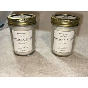 Blessed & Baked - handcrafted 8oz Soy Candle USA